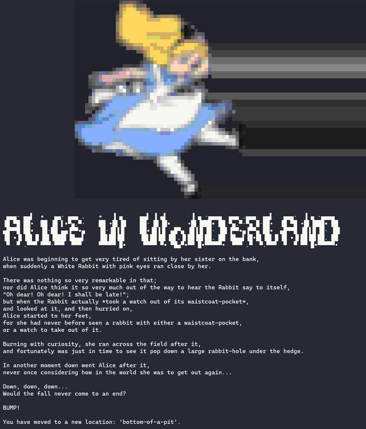 Alice in Wonderland