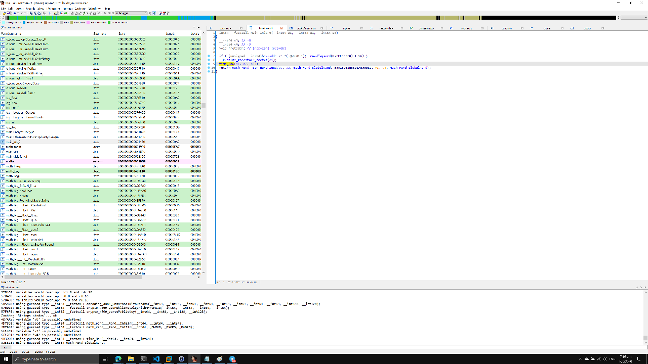 Pseudocode of seeding Rand